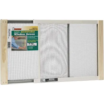 Frost King AWS1025 WB Marvin Adjustable Window Screen, 10" high, fits 15 - 25" wide
